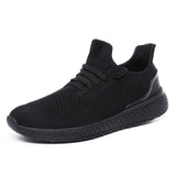 Men Lace Up Casual Running Shoes