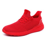 Men Lace Up Casual Running Shoes