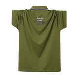 Men's Loose Half-sleeve Polo Shirt