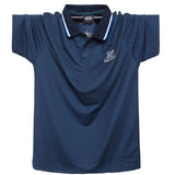 Men's Loose Half-sleeve Polo Shirt