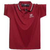 Men's Loose Half-sleeve Polo Shirt