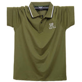Men's Loose Half-sleeve Polo Shirt