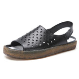 Women Casual Soft Hollow Sandals