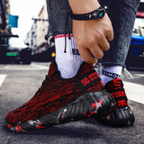 Men Lace Up Casual Running Sneaker