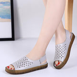 Women Casual Soft Hollow Sandals