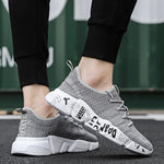 Men Casual Breathable Knit Shoes