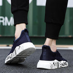 Men Casual Breathable Knit Shoes