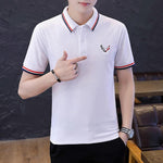 Men's Large-sized Casual Polo Shirts