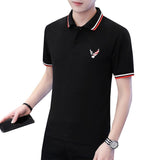 Men's Large-sized Casual Polo Shirts