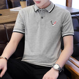 Men's Large-sized Casual Polo Shirts