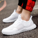 Men Lace Up Casual Running Shoes