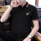 Men's Large-sized Casual Polo Shirts