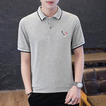 Men's Large-sized Casual Polo Shirts