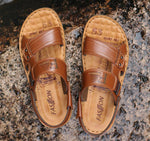 Greece Men’s Leather Slipper