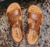 Greece Men’s Leather Slipper