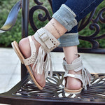 Women Summer Tassel Gladiator Sandals