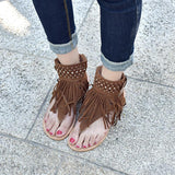 Women Summer Tassel Gladiator Sandals