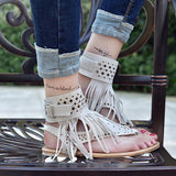 Women Summer Tassel Gladiator Sandals