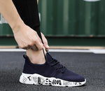 Men Casual Breathable Knit Shoes