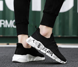 Men Casual Breathable Knit Shoes