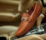 Alligator Men’s Leather Loafers