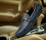 Alligator Men’s Leather Loafers