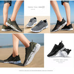 Beach Casual Breathable Knit Shoes