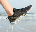 Beach Casual Breathable Knit Shoes