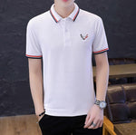 Men's Large-sized Casual Polo Shirts