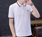 Men's Large-sized Casual Polo Shirts