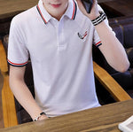 Men's Large-sized Casual Polo Shirts