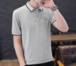 Men's Large-sized Casual Polo Shirts