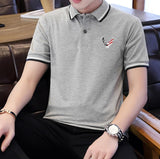 Men's Large-sized Casual Polo Shirts