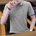 Men's Large-sized Casual Polo Shirts