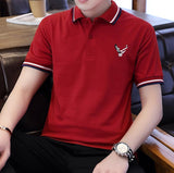 Men's Large-sized Casual Polo Shirts