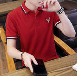 Men's Large-sized Casual Polo Shirts