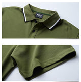 Men's Loose Half-sleeve Polo Shirt