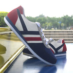 Men Casual Lac-up Walking Sneakers