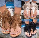 Women Summer Tassel Gladiator Sandals