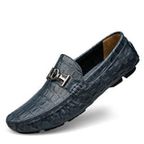 Alligator Men’s Leather Loafers