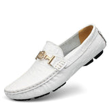 Alligator Men’s Leather Loafers