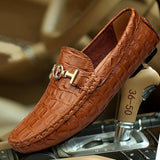 Alligator Men’s Leather Loafers