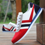 Men Casual Lac-up Walking Sneakers