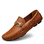 Alligator Men’s Leather Loafers