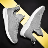 Men’s Knit Walking Athletic Shoes